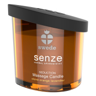 Swede Senze Massage Candle Seduction Clove Orange Lavender 150ml - cena, srovnání