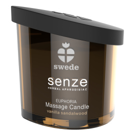 Swede Senze Massage Candle Euphoria Vanilla Sandalwood 150ml