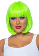 Leg Avenue Short Bob Wig 30cm Neon Green - cena, srovnání