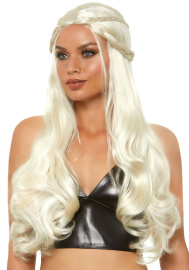 Leg Avenue Braided Long Wavy Wig A2831