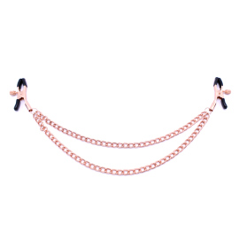 Kiotos Nipple Clamps Double Chains