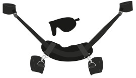 Bad Kitty Neck-Wrist-Ankle Restraint 0538540