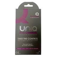 Uni-Q Eva Female Condoms No Latex 3ks - cena, srovnání