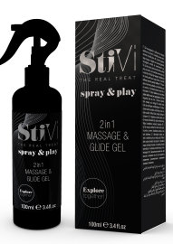 Stivi Spray & Play 2in1 Massage & Glide Gel 100ml