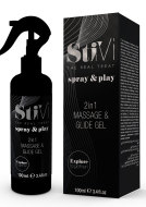 Stivi Spray & Play 2in1 Massage & Glide Gel 100ml - cena, srovnání