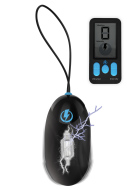 Zeus Electrosex E-Stim Pro Silicone Vibrating Egg with Remote Control - cena, srovnání