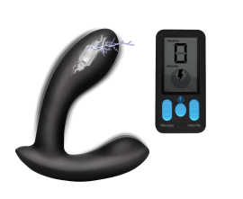 Zeus Electrosex E-Stim Pro Silicone Prostate Vibe with Remote