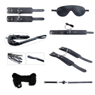 Alive Secret Desires BDSM Kit Black 8pcs - cena, srovnání