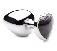 Booty Sparks Gemstones Amethyst Heart Anal Plug Large - cena, srovnání