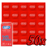 Durex Feel Thin XL 50ks - cena, srovnání