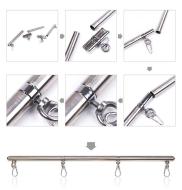 Ohmama Fetish Detachable Spreader Metal Bar 4 Hooks - cena, srovnání