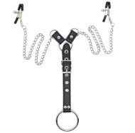 Ohmama Fetish Nipple Clamps Cock Ring Set - cena, srovnání