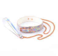 NS Novelties Cosmo Bondage Collar & Leash Rainbow - cena, srovnání