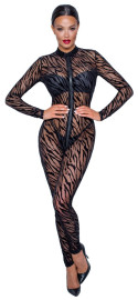 Noir Handmade Jumpsuit Delicate Tiger Design 2730561