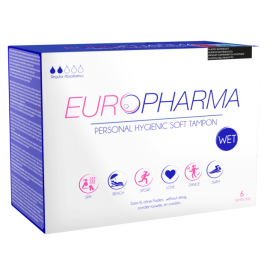EuroPharma Soft Tampons Wet 6ks