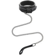 Fetish Submissive Collar & Leash Vegan Leather - cena, srovnání