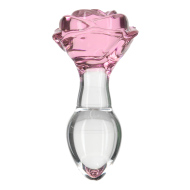 Pillow Talk Rosy Luxurious Glass Anal Plug with Bonus Bullet - cena, srovnání
