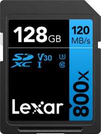 Lexar SDXC 800x Professional UHS-I 128GB