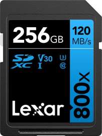 Lexar SDXC 800x Professional UHS-I 256GB