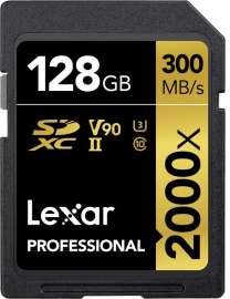 Lexar SDXC Professional 2000x UHS-II U3 128GB