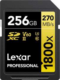 Lexar SDXC Professional 1800x UHS-II U3 256GB