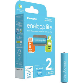 Panasonic Eneloop Lite HR03 AAA 4LCCE/2BE