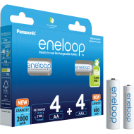 Panasonic Eneloop HR6 AA 2000mAh + HR03 AAA 800mAh - cena, srovnání