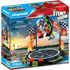 Playmobil 70836 Air Stuntshow Letec s Jetpackom