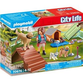 Playmobil 70676 Darčekový set Psia trénerka