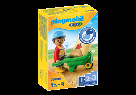 Playmobil 70409 Stavebný robotník s fúrikom