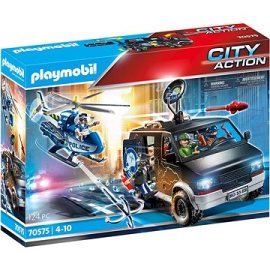 Playmobil 70575 Policajná helikoptéra: Prenasledovanie vozidla