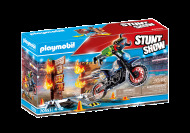 Playmobil Stuntshow 70553 Kaskadérska show Motorka s ohnivou stenou - cena, srovnání