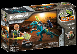 Playmobil Dino Rise 70629 Uncle Rob: Výzbroj do boja