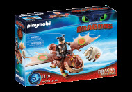 Playmobil Dragon Racing 70729 Rybonoh a Mäsožer - cena, srovnání