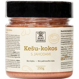 Bery Jones Kešu krém s kokosom a jahodami 250g