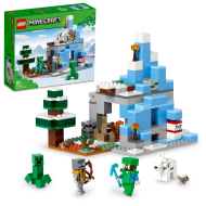 Lego Minecraft 21243 Ľadové hory - cena, srovnání