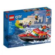 Lego City 60373 Hasičská záchranárska loď a čln - cena, srovnání