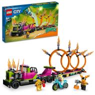 Lego City 60357 Ťahač s ohnivými kruhmi - cena, srovnání