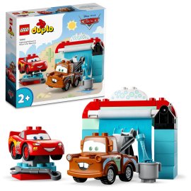 Lego Duplo 10996 V umyvárke s Bleskovým McQueenom a Materom