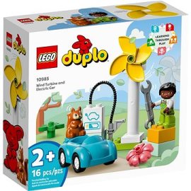 Lego DUPLO 10985 Vetrná turbína a elektromobil