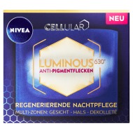 Nivea Cellular Luminous 630 Antispot Night Creme 50ml - cena, srovnání