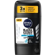 Nivea MEN Stick AP B&W Invisible Fresh 50ml - cena, srovnání