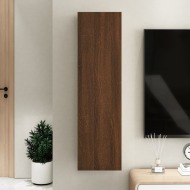 vidaXL Nástenná TV skrinka hnedý dub 30,5x30x110 cm - cena, srovnání