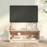 vidaXL TV skrinka 90x35x35 cm masívna borovica - cena, srovnání