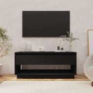 vidaXL TV skrinka čierna 102x41x44 cm drevotrieska - cena, srovnání