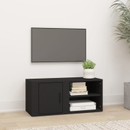 vidaXL TV skrinka čierna 80x31,5x36 cm spracované drevo - cena, srovnání