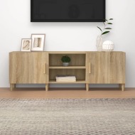 vidaXL TV skrinka farba dubu sonoma 150x30x50 cm spracované drevo - cena, srovnání