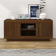 vidaXL TV skrinka hnedý dub 102x35x45 cm spracované drevo - cena, srovnání