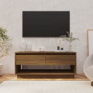 vidaXL TV skrinka hnedý dub 102x41x44 cm drevotrieska - cena, srovnání