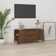 vidaXL TV skrinka hnedý dub 102x44,5x50 cm spracované drevo - cena, srovnání